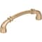 Jeffrey Alexander 96 mm Center-to-Center Satin Bronze Marie Cabinet Pull 445-96SBZ - alternate 1
